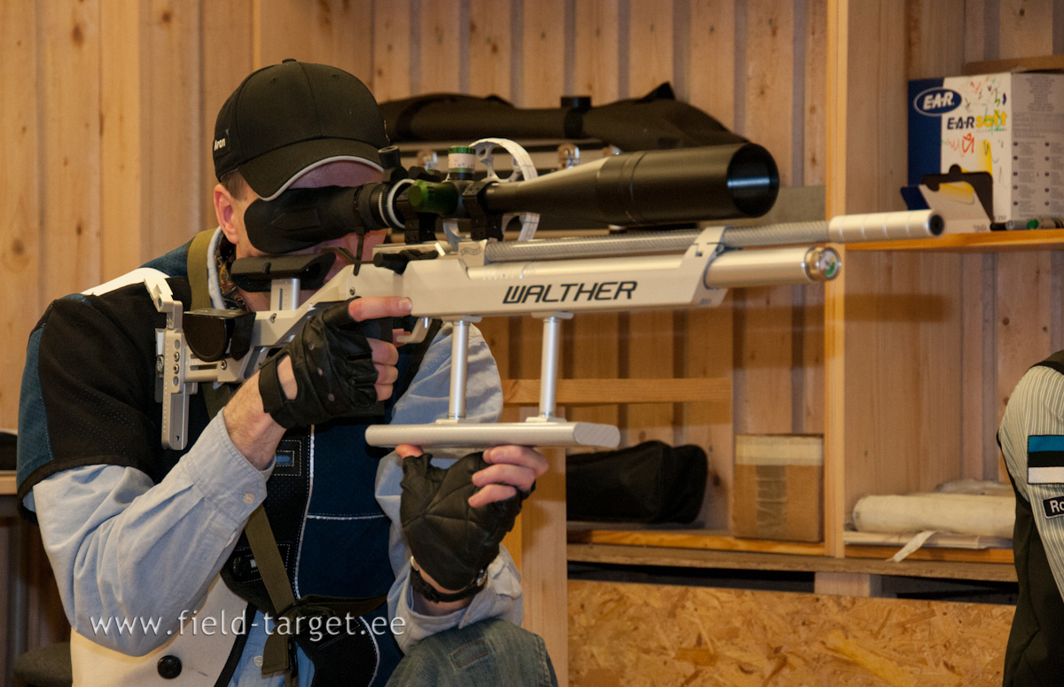 Aron Jalakas, Walther LG 400 FT, Nikko Stirling Diamond 10-50x60, JSB Exact 4.52